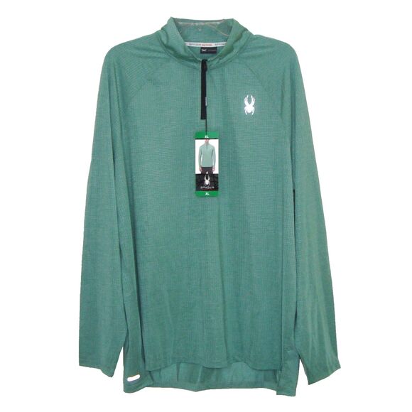 NEW! Spyder Active PROWEB 1/4 Zip - Picture 1 of 10